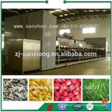 China Vegetables And Fruits IQF Freezer